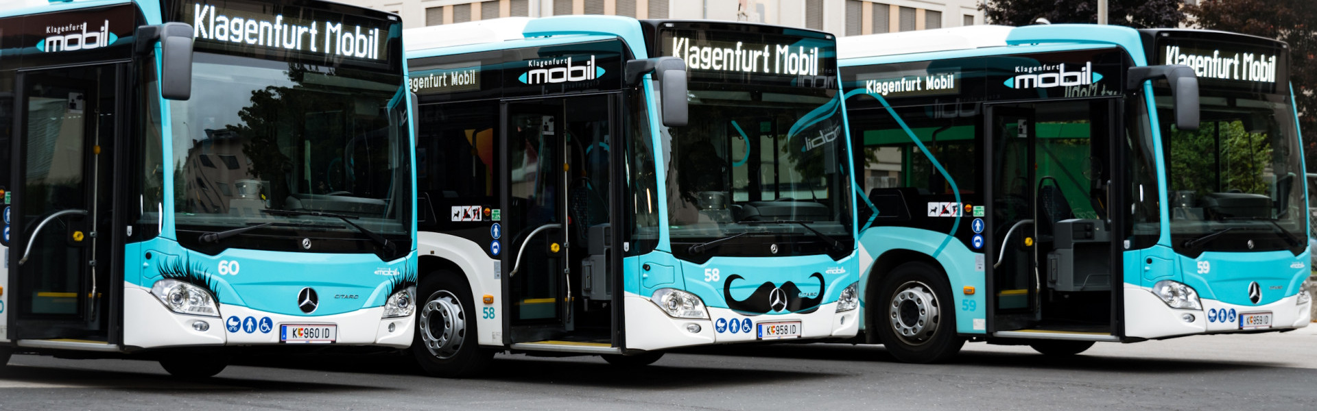 Mit den Bussen von Klagenfurt Mobil kommen KAC-Fans 2023/24 kostenlos zu den Heimspielen der Rotjacken in der Heidi Horten-Arena