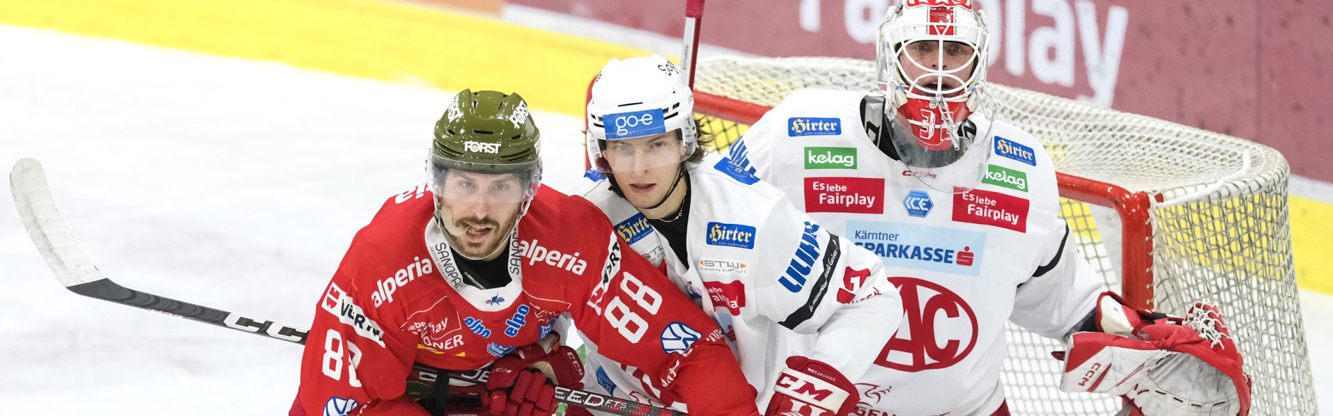 Eigenbauspieler David Maier bestreitet am Freitag sein 99. Ligaspiel für den EC-KAC