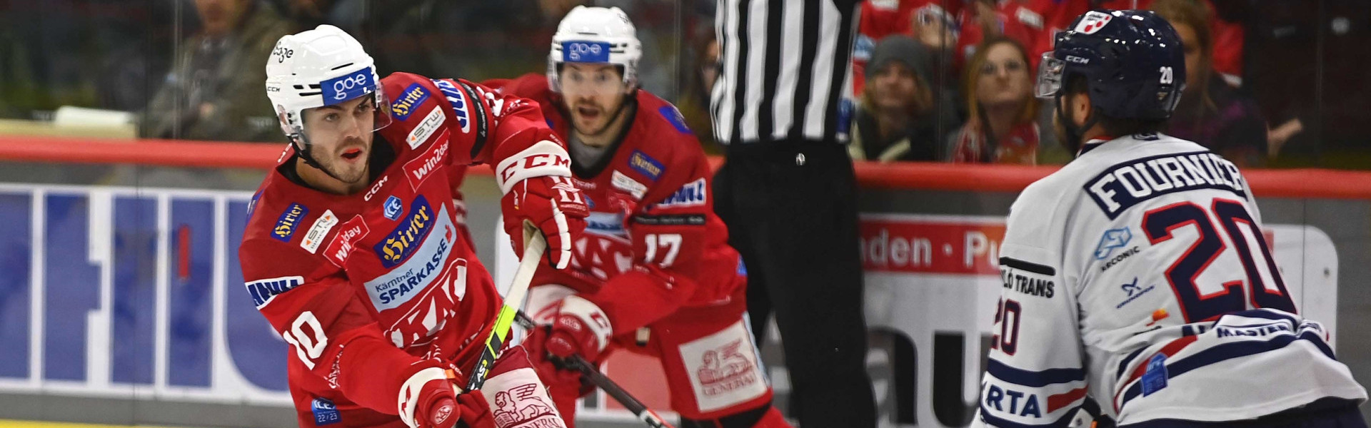 Thomas Vallant und Kollegen bestreiten am Sonntag ihr erstes ICE-Heimspiel 2023/24