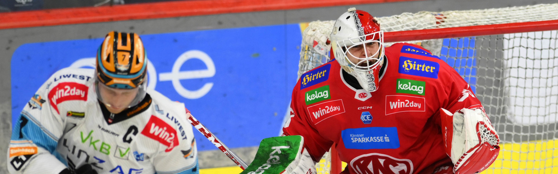 Florian Vorauer parierte im Shootout alle drei Versuche der Black Wings und sicherte dem EC-KAC den zweiten Zähler