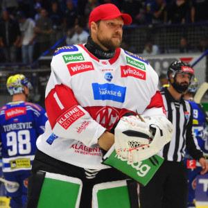 Neuverpflichtung Christian Engstrand nahm an seinem ersten Arbeitstag beim EC-KAC die Rolle des Backups ein