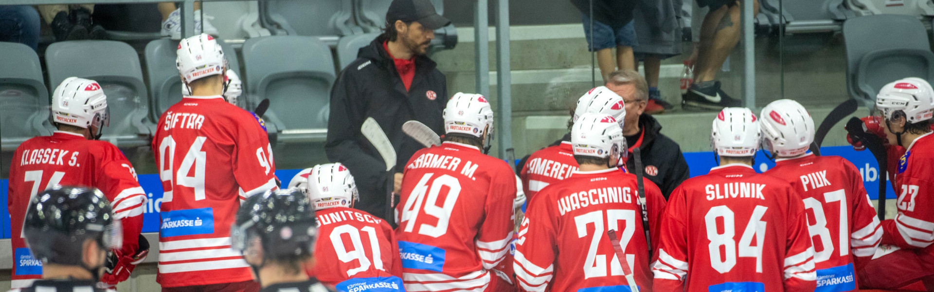 Das Future Team des EC-KAC war im Auswärtsspiel in Jesenice chancenlos und unterlag mit 1:7