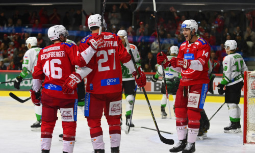 Die Rotjacken verlängerten ihre Serie an Heimsiegen gegen den HK Olimpija Ljubljana