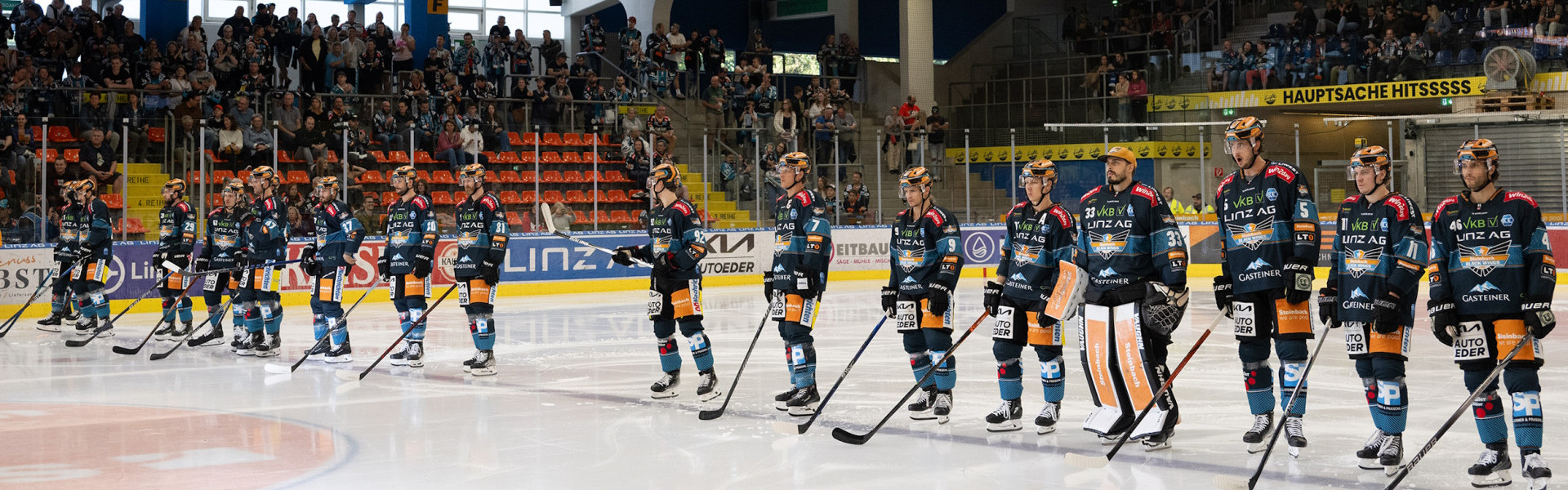 Die Black Wings Linz haben seit 24. September in jedem Ligaspiel gepunktet
