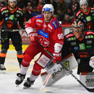 Stürmer Niki Kraus kam gegen die Steirer zu zahlreichen Chancen und nutzte eine davon zum Game Winning Goal