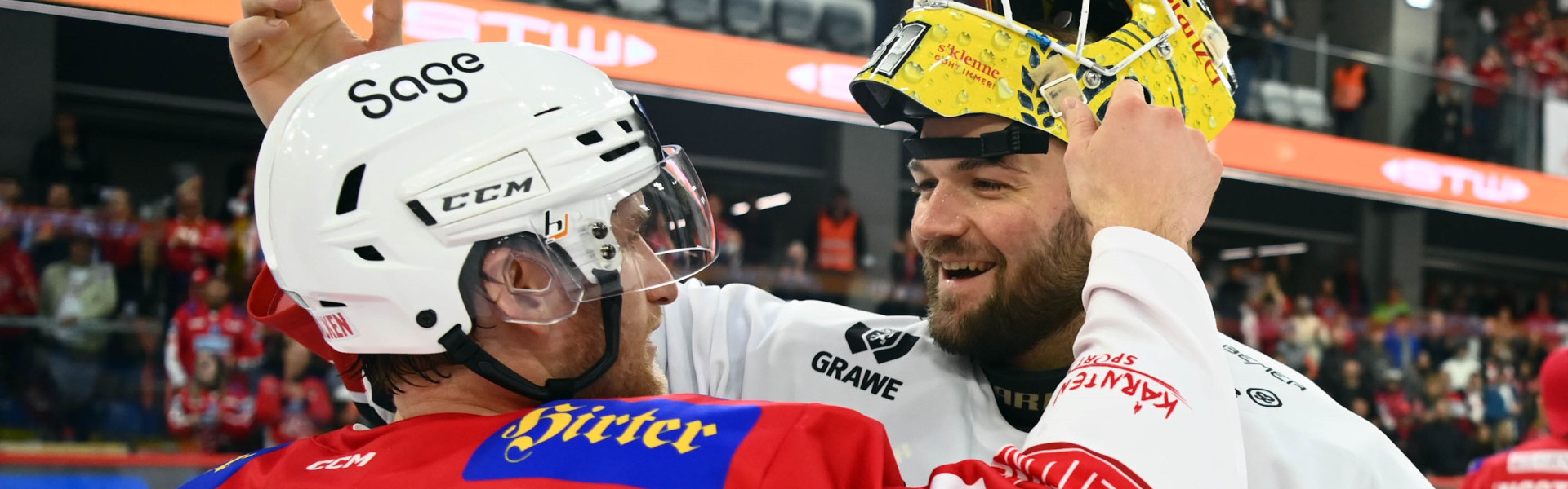 Die Rotjacken treffen am Sonntag zum zweiten Mal in der laufenden Saison auf die Pioneers Vorarlberg und damit ihren Ex-Goalie David Madlener