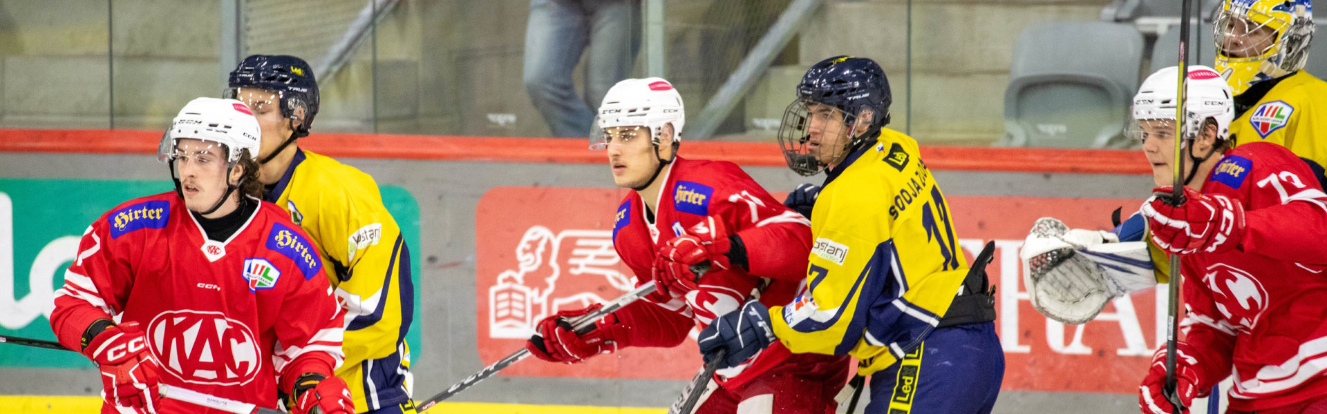 Das Future Team des EC-KAC musste am Samstagabend seine sechste Niederlage hintereinander einstecken