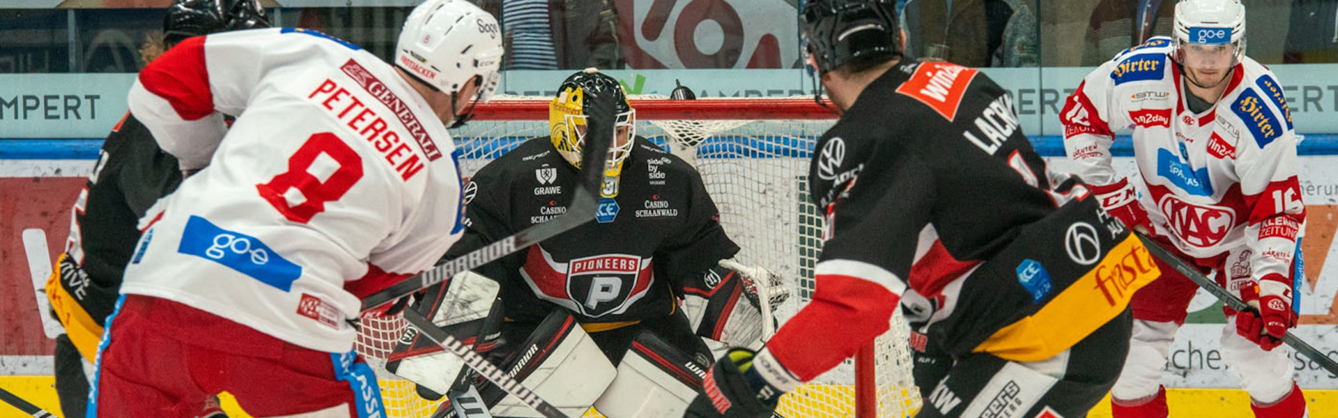 Nick Petersen blieb nach elf Spielen mit Scorerpunkten hintereinander im Gastspiel in Vorarlberg erstmals wieder ohne Zähler