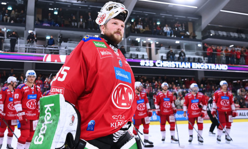 Goalie Christian Engstrand bleibt dem EC-KAC bis zum Ende der laufenden Woche erhalten