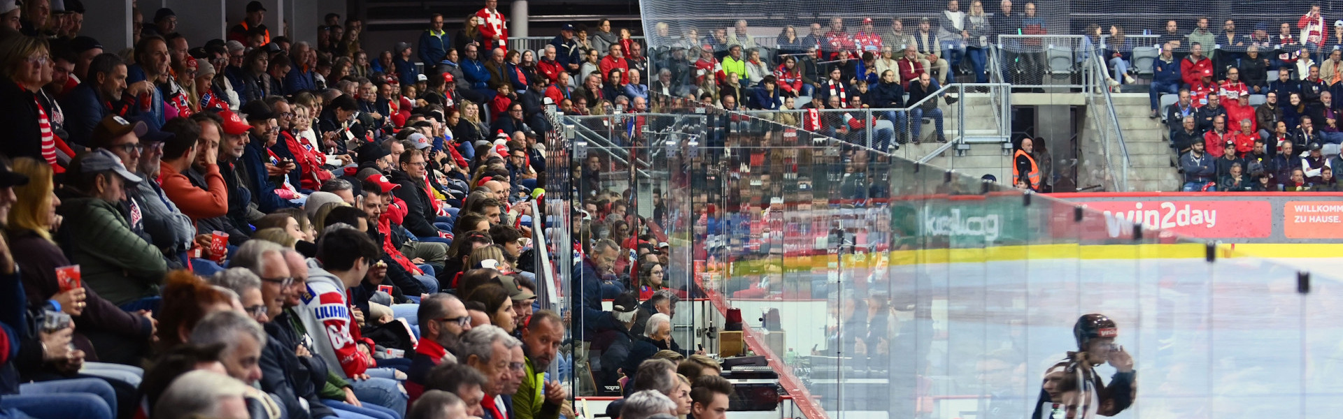 Die Rotjacken trugen ihre Heimspiele in der Heidi Horten-Arena bisher allesamt vor sehr gut gefüllten Rängen aus.