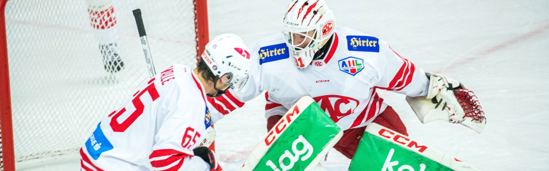 Die jungen Rotjacken mussten sich nach dem Heimsieg im "Hinspiel" dem EC Bregenzerwald auswärts geschlagen geben