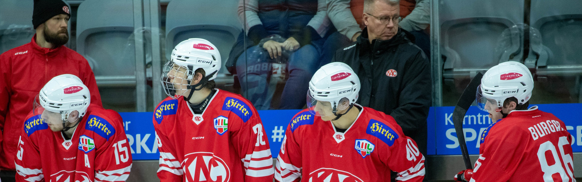 Die jungen Rotjacken beschlossen ihr Vorarlberg-Doppel mit dem Spiel beim EHC Lustenau