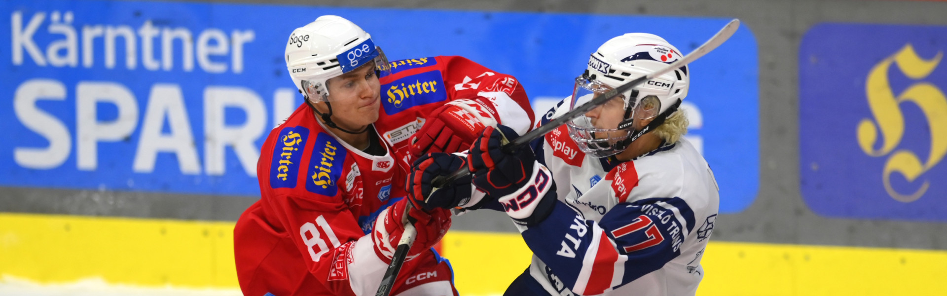 Finn van Ee und die Rotjacken duellieren sich am Freitag mit Fehérvár AV19