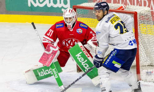 Goalie Michael Sicher hielt die jungen Rotjacken im Auswärtsspiel beim Tabellenführer Zell lange im Spiel