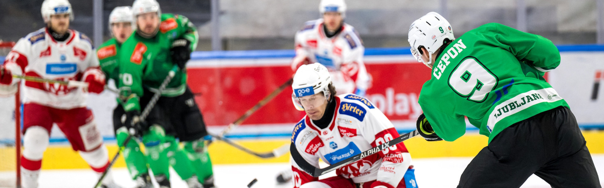 Die Rotjacken mussten sich im Auswärtsspiel in Ljubljana mit einem Zähler begnügen