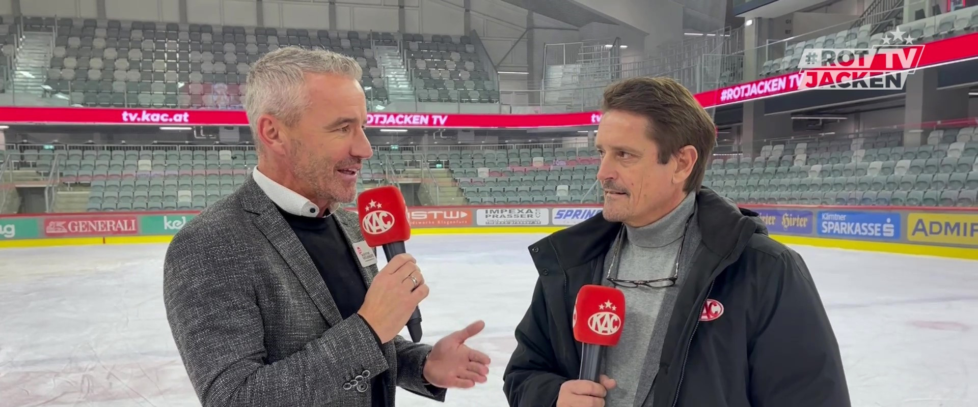 General Manager Oliver Pilloni zieht im Magazin von #Rotjacken-TV ein Zwischenfazit zur ersten Hälfte des Grunddurchgangs