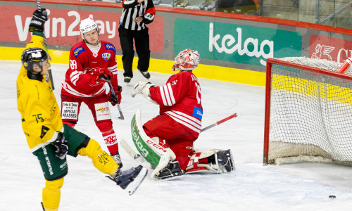 Der Klagenfurter Max Wilfan steuerte vier Scorerpunkte zu Lustenaus Sieg beim EC-KAC Future Team bei