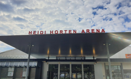 Am Vorplatz der Heidi Horten-Arena steigt am Freitag das KAC-Fanfest