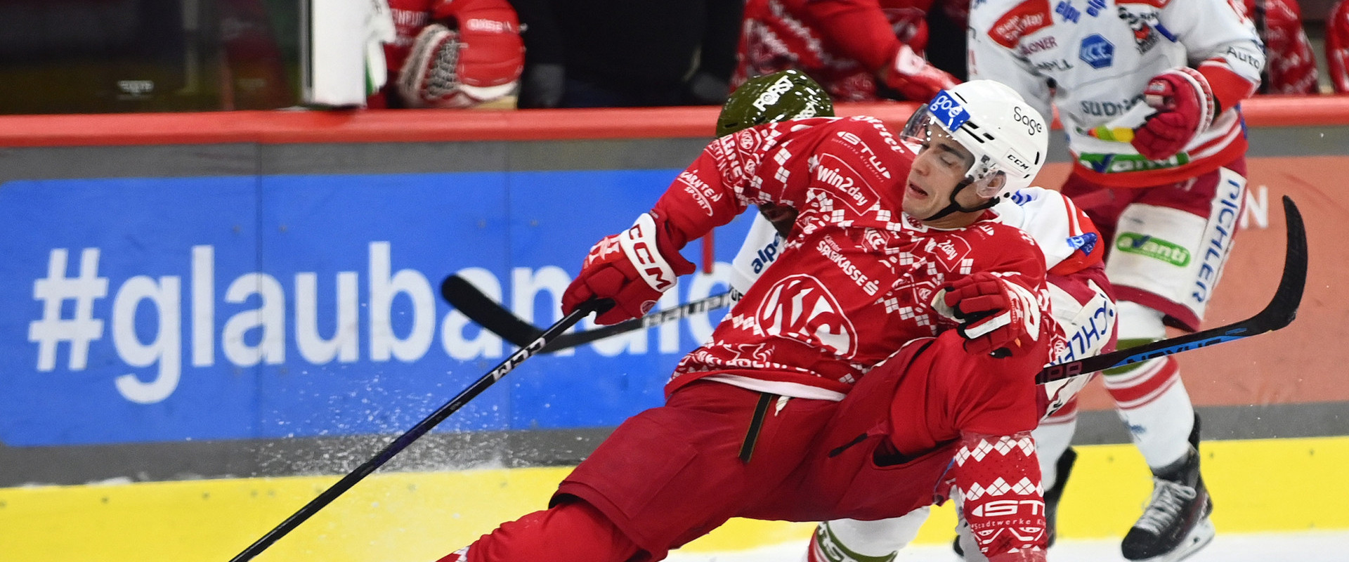 Lukas Haudum setzte beim 5:3-Heimsieg des EC-KAC gegen Bolzano/Bozen den Schlusspunkt