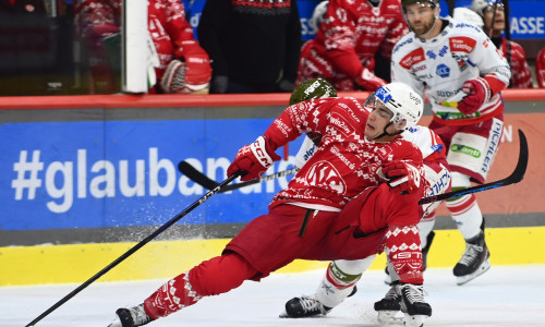 Lukas Haudum setzte beim 5:3-Heimsieg des EC-KAC gegen Bolzano/Bozen den Schlusspunkt