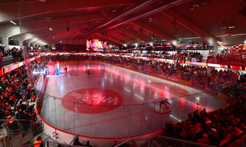 Die Heidi Horten-Arena war bei den bisherigen Heimspielen des EC-KAC in der Saison 2023/24 stets sehr gut besucht