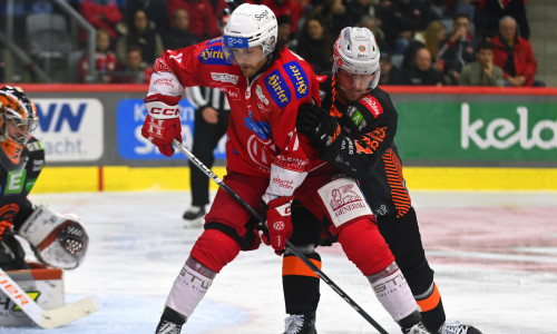 Manuel Ganahl glänzte im letzten Spiel gegen Graz mit Torvorlagen zu sämtlichen vier Treffern der Rotjacken