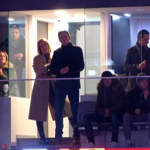 In einer der Skyboxen der Heidi Horten-Arena verfolgte die Familie von Thomas Koch - Lebensgefährtin, Sohn, Eltern, Schwester und Schwiegereltern - die Zeremonie