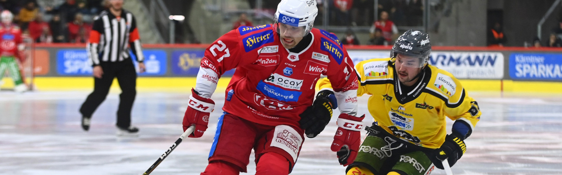 Kapitän Thomas Hundertpfund bestreitet gegen den HC Pustertal sein erstes Heimspiel seit 28. November