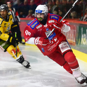 Raphael Herburger sorgte knapp nach Halbzeit der Partie bereits für den Endstand, er hält nach 14 Saisoneinsätzen bei ebenso vielen Scorerpunkten