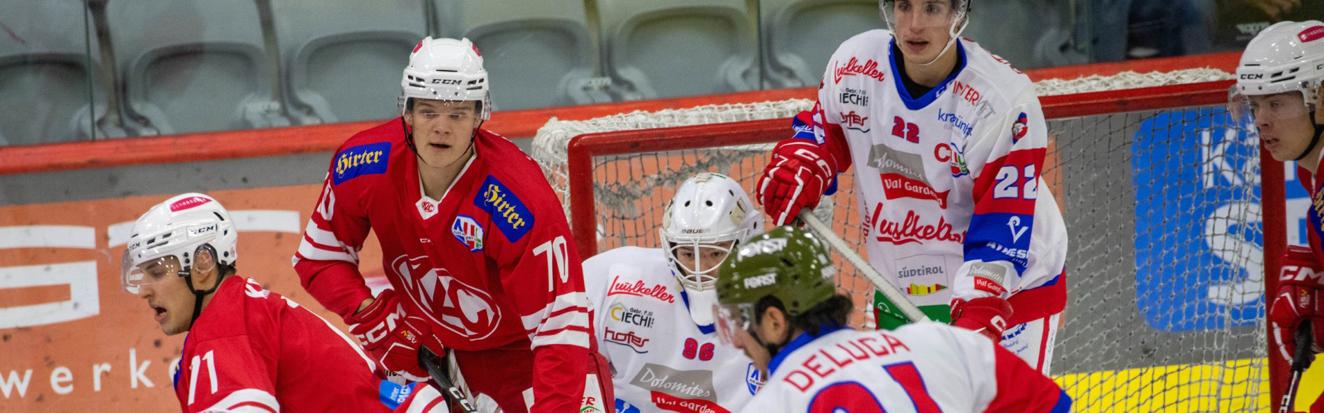 Erst in den Schlussminuten musste sich das Future Team des EC-KAC am Samstagabend dem HC Gherdëina beugen