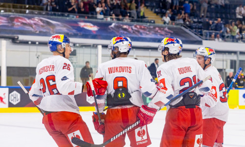 Der EC Salzburg empfängt den EC-KAC am Sonntag auf Tabellenplatz zwei liegend.