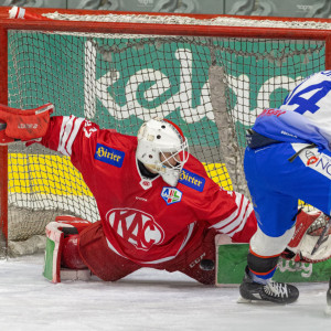 Florian Vorauer stand zum zweiten Mal in der laufenden Saison beim AHL-Team zwischen den Pfosten und lieferte neuerlich eine starke Leistung ab