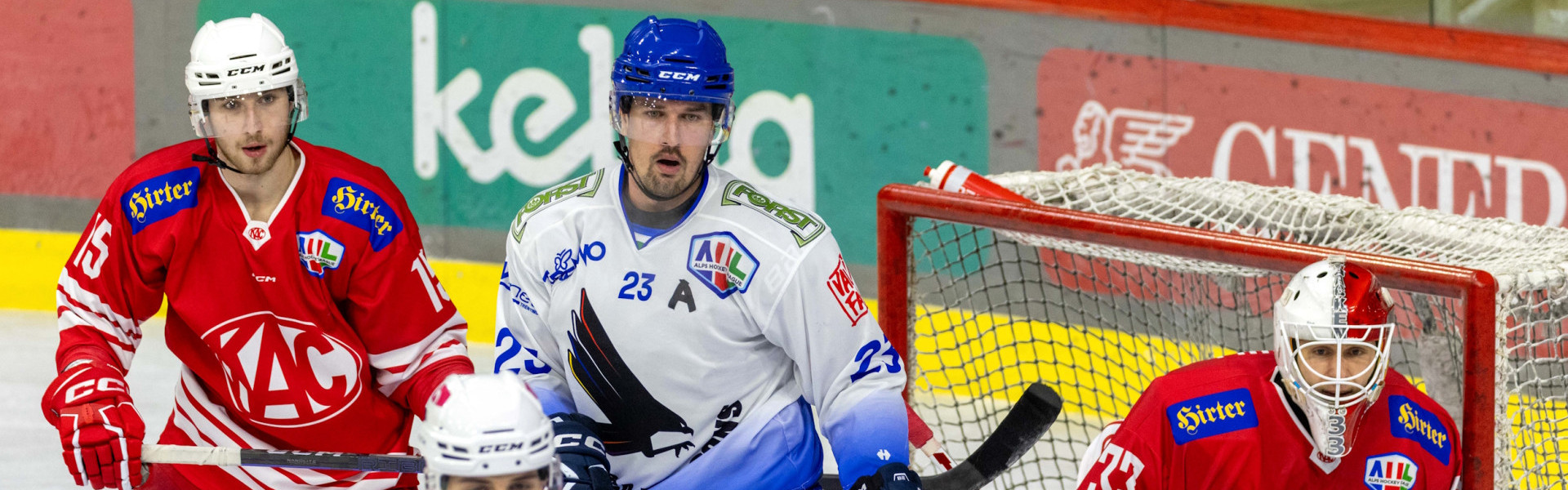 In einer engen Partie zum Auftakt der Qualifikationsrunde setzten sich die SHC Fassa Falcons gegen das Future Team des EC-KAC im Penaltyschießen durch