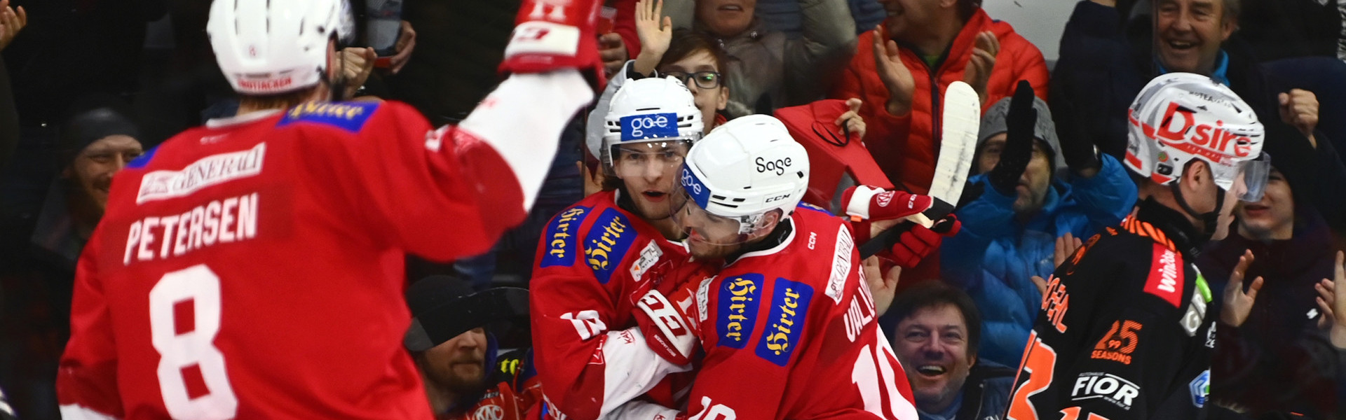 Eigenbauspieler David Maier erzielte in Minute 56 das Game Winning Goal für den EC-KAC