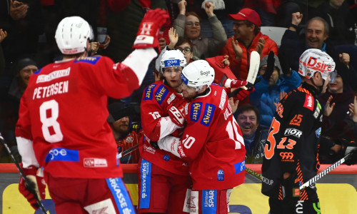 Eigenbauspieler David Maier erzielte in Minute 56 das Game Winning Goal für den EC-KAC