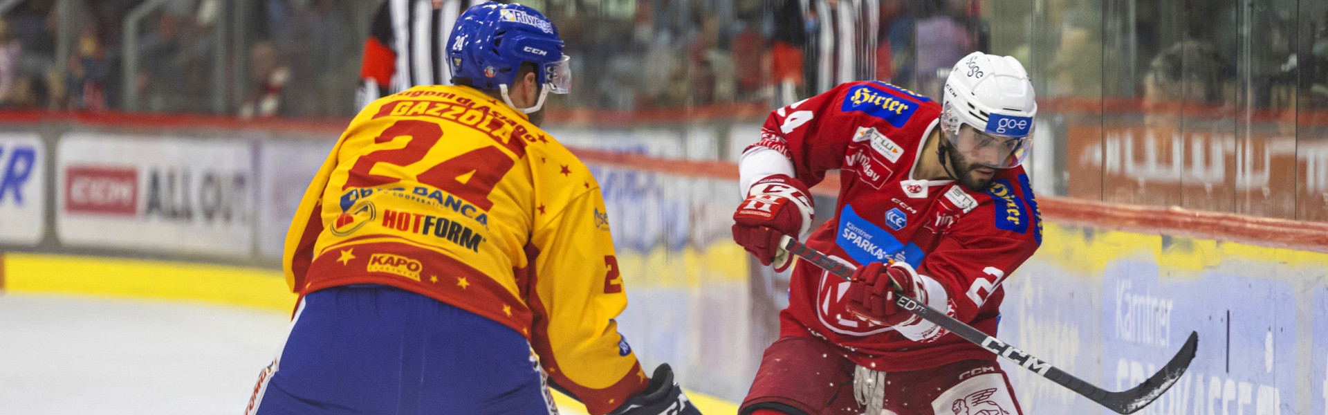 Steven Strong und der EC-KAC jagen gegen Asiago Heimsieg Nummer sechs in Folge