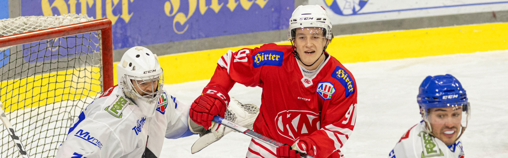 Das Future Team des EC-KAC unterlag dem SHC Fassa Falcons auch im zweiten Aufeinandertreffen in der Qualifikationsrunde