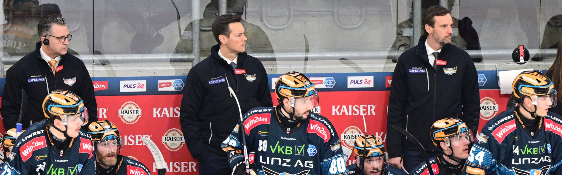 Die Black Wings Linz haben drei ihrer letzten vier Heimspiele verloren