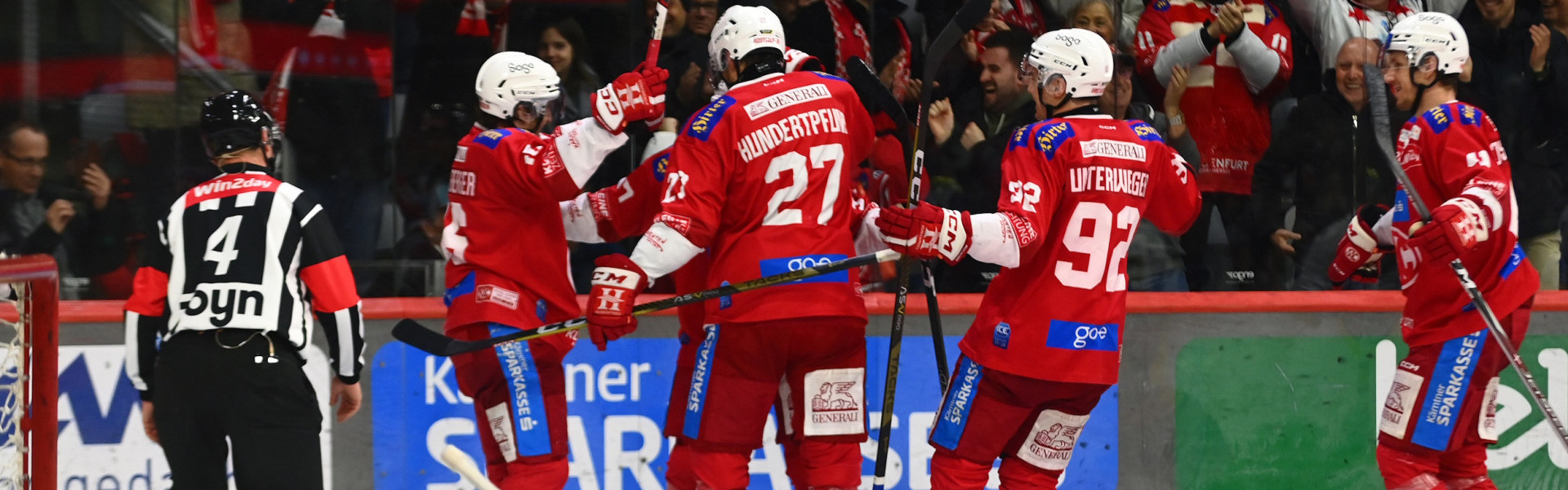 Der EC-KAC holte sich am Sonntagabend seinen dritten Erfolg in einem Kärntner Derby hintereinander