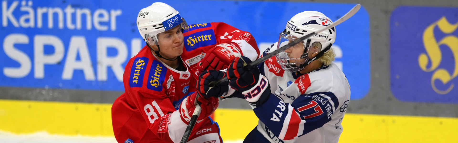 Im Spitzenspiel der win2day ICE Hockey League empfängt der EC-KAC am Dienstag Fehérvár AV19