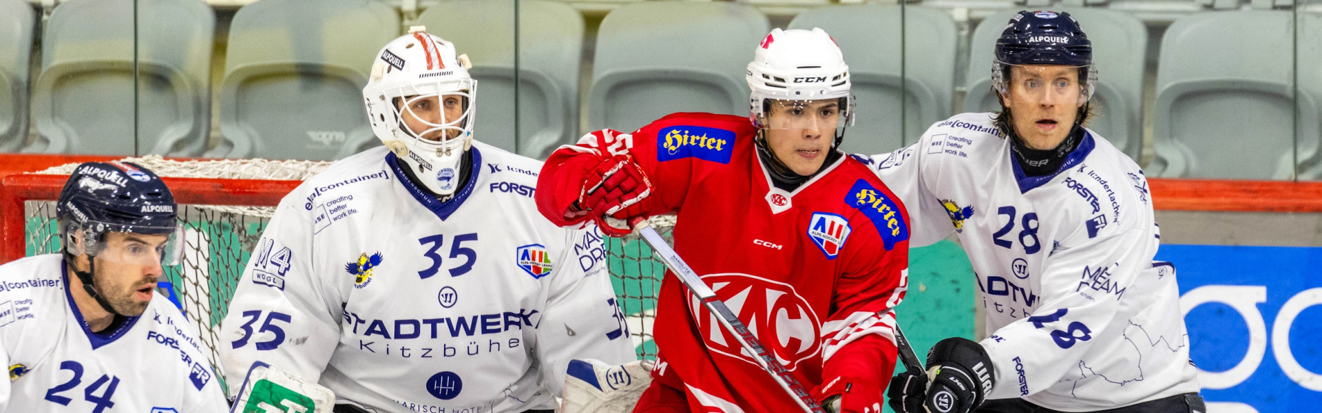 Das Future Team des EC-KAC musste sich in seinem letzten Heimspiel der Saison Kitzbühel mit 1:6 geschlagen geben