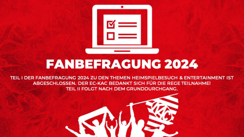 Teil I der Fanbefragung 2024 ist abgeschlossen