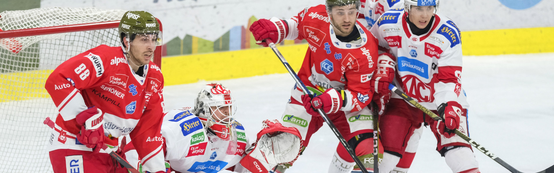 Der EC-KAC blieb im 48 und letzten Grunddurchgangsspiel zum erst neunten Mal heuer ohne Punkt