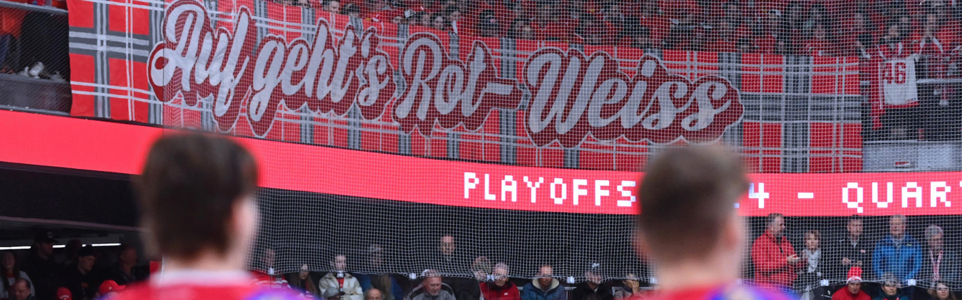 Die Rotjacken bestreiten am kommenden Montag ihr drittes Heimspiel in der Viertelfinalserie