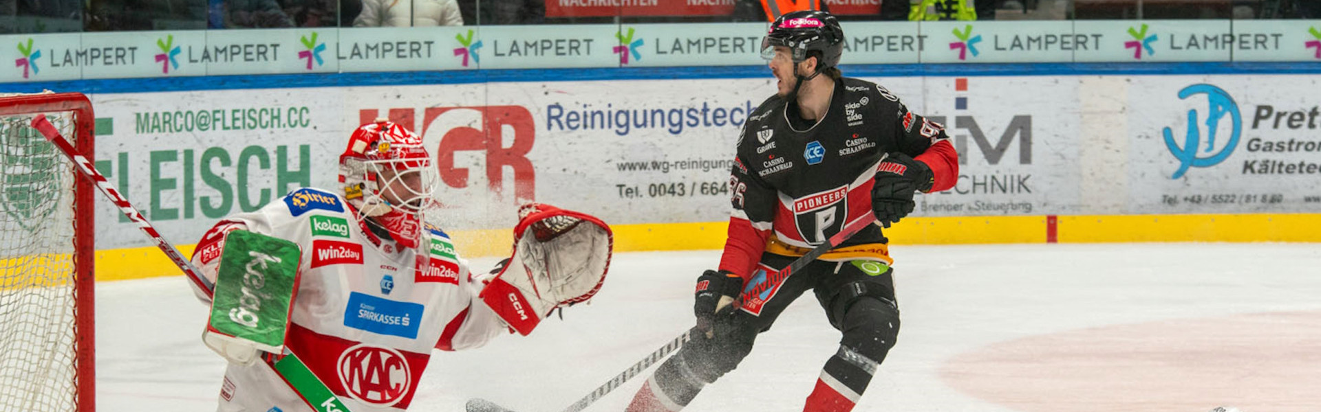 Goalie Sebastian Dahm musste seit 153:26 Spielminuten nicht mehr hinter sich greifen