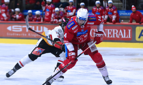 Der EC-KAC musste am Montagabend seine höchste Playoff-Heimniederlage seit fast 25 Jahren hinnehmen