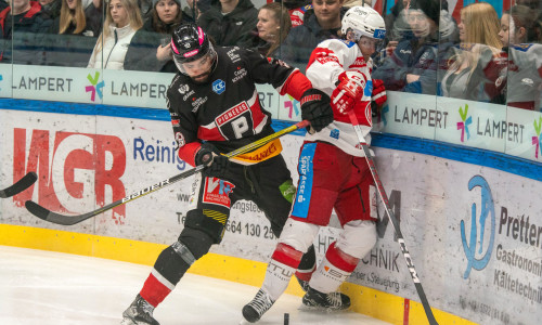 Mit dem dritten Sieg im dritten Auswärtsspiel entschieden Johannes Bischofberger und die Rotjacken die Playoff-Viertelfinalserie für sich