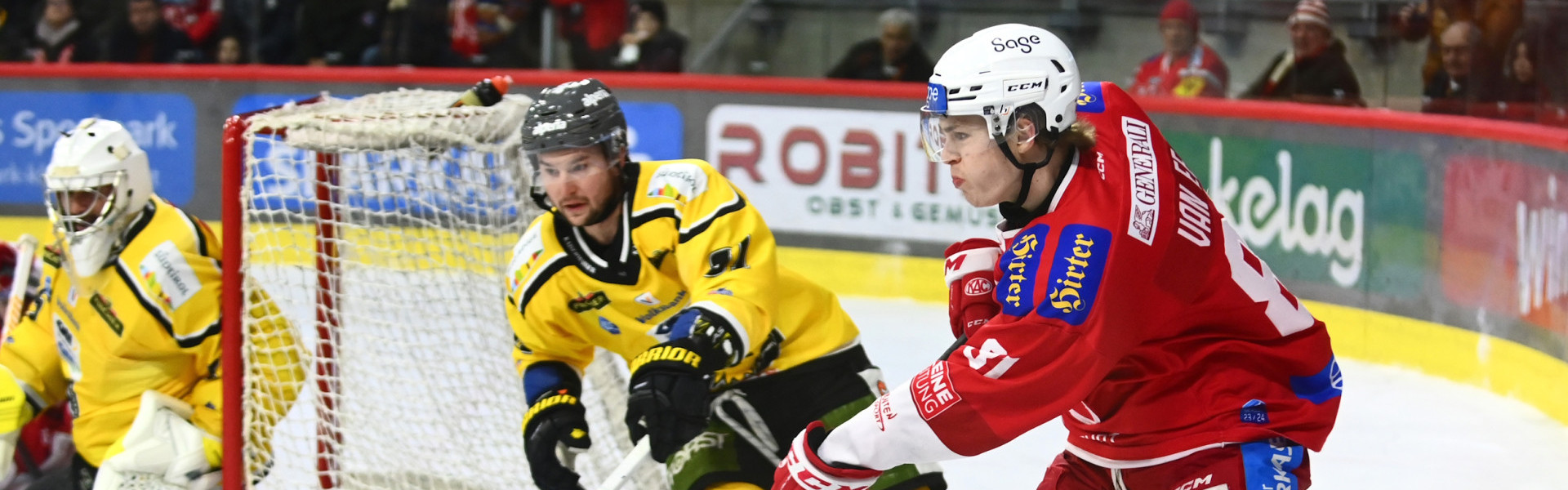 Der EC-KAC wird im Halbfinale der win2day ICE Hockey League auf den HC Pustertal treffen