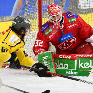 Sebastian Dahm war für die Rotjacken wieder ein Fels in der Brandung, er kassierte im neunten Playoff-Spiel zum sechsten Mal weniger als zwei Gegentreffer