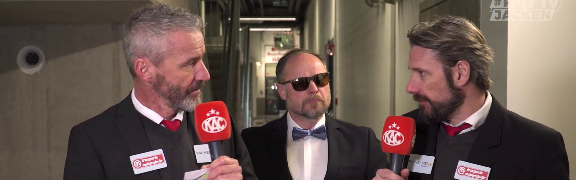 Joschi Peharz, Marc Brabant und der Maitre Pomme de Terre stimmen im Magazin von #Rotjacken-TV auf die Finalserie 2024 ein